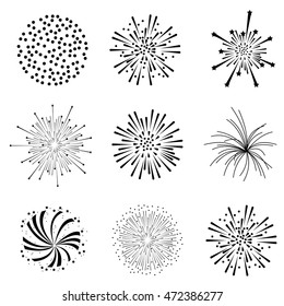 Fireworks illustration