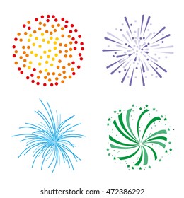 Fireworks illustration