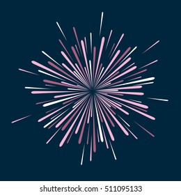 Fireworks illustration