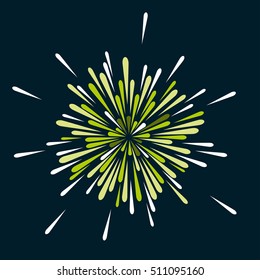 Fireworks illustration