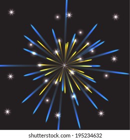 fireworks illustrator vector