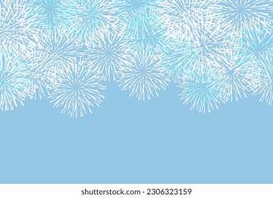 Fireworks Japanese Pattern Summer Background