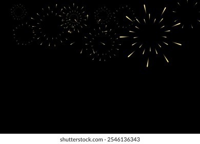 fogos de artifício fundo luz. novo ano fogos de artifício luz explosão