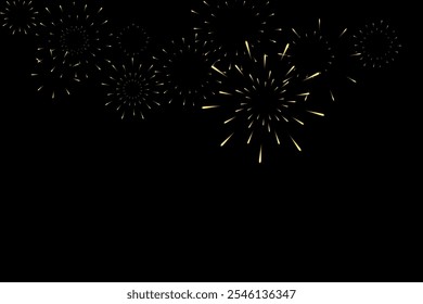 fogos de artifício fundo luz. novo ano fogos de artifício luz explosão