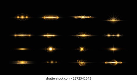  fireworks and light effect design eps vector