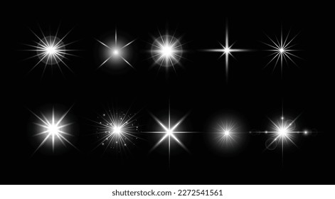  vectores de petardos y de diseño de efecto luminoso