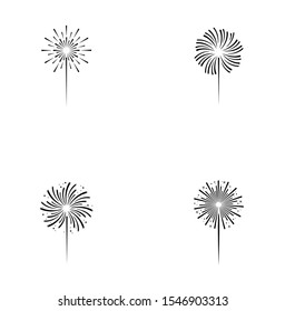 fireworks logo design inspiration eps 10