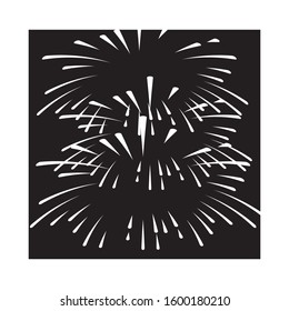 Fireworks Logo Template vector symbol nature