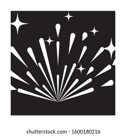 Fireworks Logo Template vector symbol nature