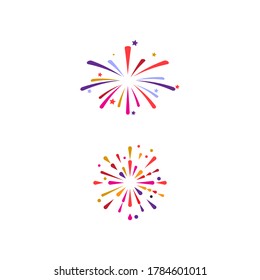 Fireworks Logo Template vector symbol nature