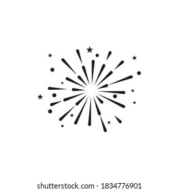 Fireworks Logo Template vector symbol nature