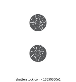 Fireworks Logo Template vector symbol nature