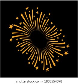 Fireworks Logo Template vector symbol nature