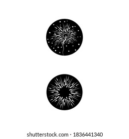 Fireworks Logo Template vector symbol nature