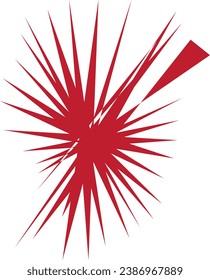 fireworks logo vector template design