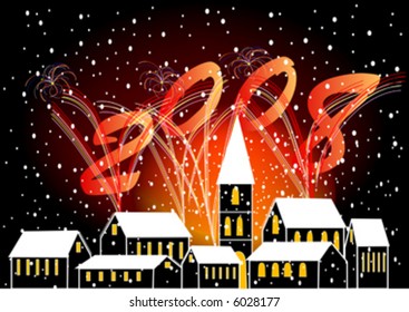 fireworks for new year