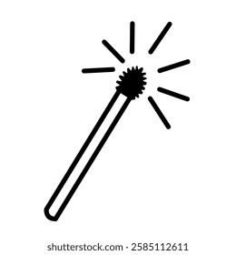 fireworks, on a white background