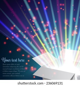 fireworks out of the box can be used as background for greeting cards and presentations