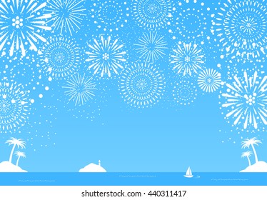 夏 花火 船 のイラスト素材 画像 ベクター画像 Shutterstock