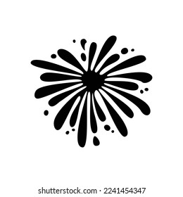 fireworks party celebration silhouette 01