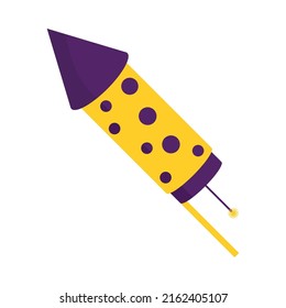 icono del partido de fuegos artificiales aislado