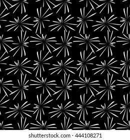 fireworks pattern(white on black)