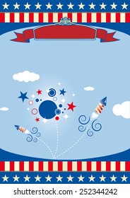 fireworks poster. A fireworks picture for a poster !