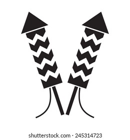 fireworks rocket icon