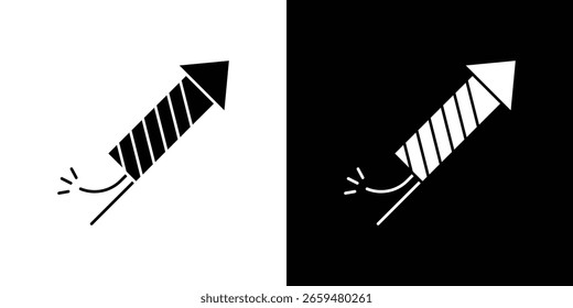 Gráficos escalables de Vector de señales de cohetes de fuegos artificiales