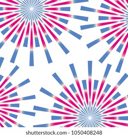 fireworks splash pattern background