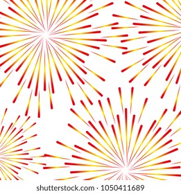 fireworks splash pattern background