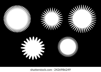 
fireworks starburst logotyep,flower background design