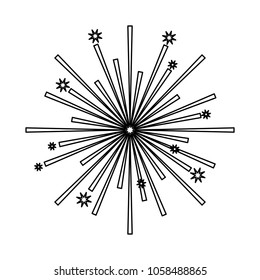 fireworks stars starburst effect image