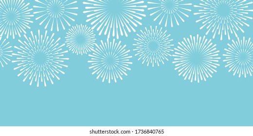 Fireworks summer festival sky background