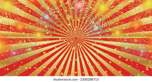 fireworks summer light sky background