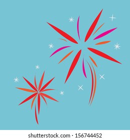 Fireworks Vector