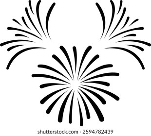 fireworks vector design eps 10