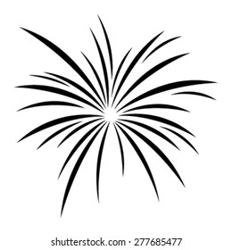 Fireworks Vector Icon