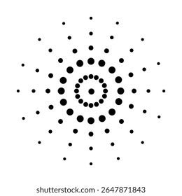 Ícone de vetor do Fireworks. Sinal de ilustração Banger. Símbolo de Frecracker. Ícone da Web do Firework.