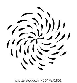 Ícone de vetor do Fireworks. Sinal de ilustração Banger. Símbolo de Frecracker. Ícone da Web do Firework.