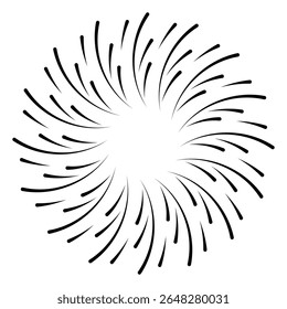 Ícone de vetor do Fireworks. Sinal de ilustração Banger. Símbolo de Frecracker. Ícone da Web do Firework.