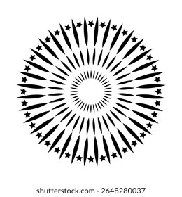 Fireworks vector icon. Banger illustration sign. Frecracker symbol. Firework web icon.