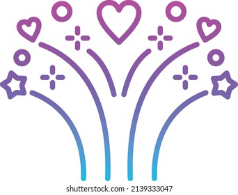 Fireworks vector icon. Can be used for printing, mobile and web applications.