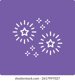 Fireworks vector icon. Can be used for printing, mobile and web applications.