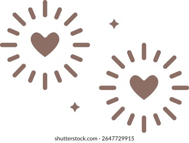 Fireworks vector icon. Can be used for printing, mobile and web applications.
