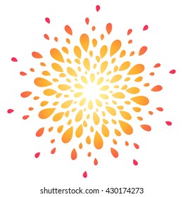 Fireworks vector illustration