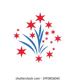 fireworks vector illustration design eps.10