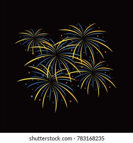 Fireworks Vector for your banner