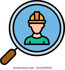 Firm Line Filled Vector Icon Design
