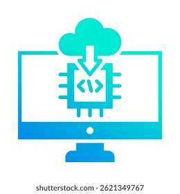Firmware Icon Element For Design